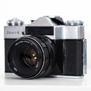 DSLR Camera with Zoom Lens